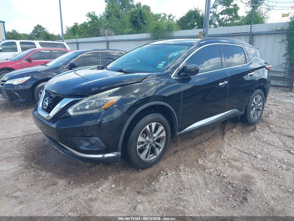 5N1AZ2MG9JN144322 2018 NISSAN MURANO photo no. 2