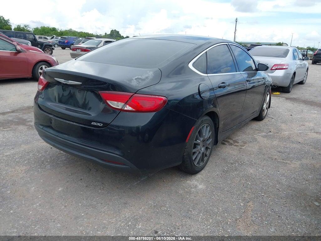 1C3CCCFB0FN547509 2015 CHRYSLER 200 photo no. 4