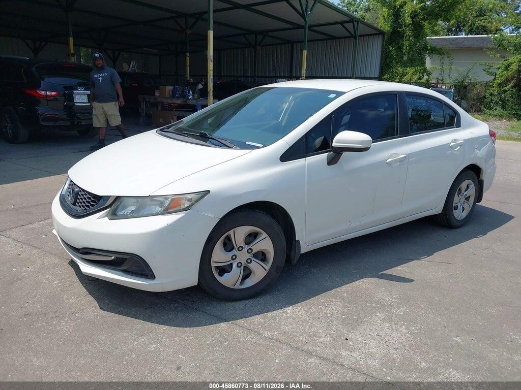 19XFB2F54FE121939 2015 HONDA CIVIC photo no. 2