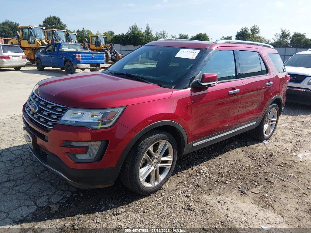 1FM5K7F89HGD95476 2017 FORD EXPLORER photo no. 2