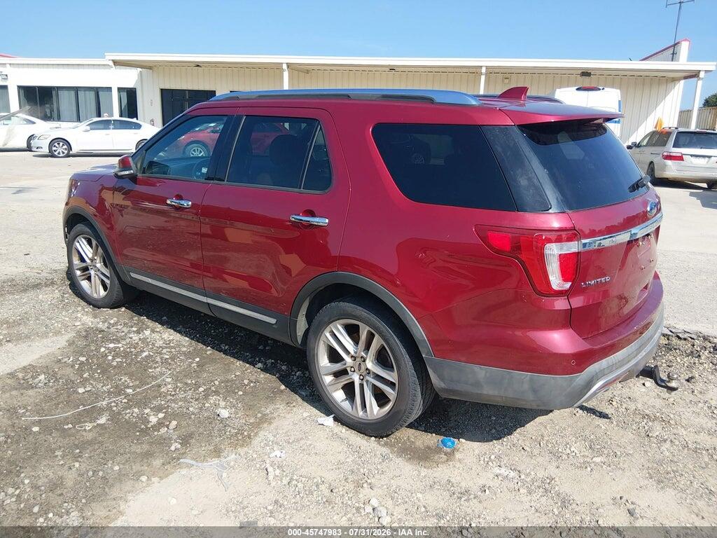 1FM5K7F89HGD95476 2017 FORD EXPLORER photo no. 3