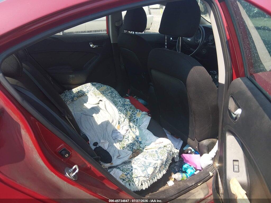 KNAFK4A67G5438507 2016 KIA FORTE photo no. 8