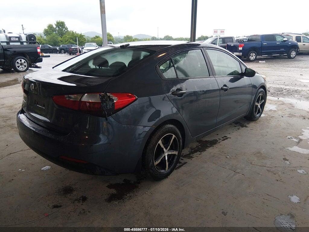 KNAFK4A69G5548801 2016 KIA FORTE photo no. 4
