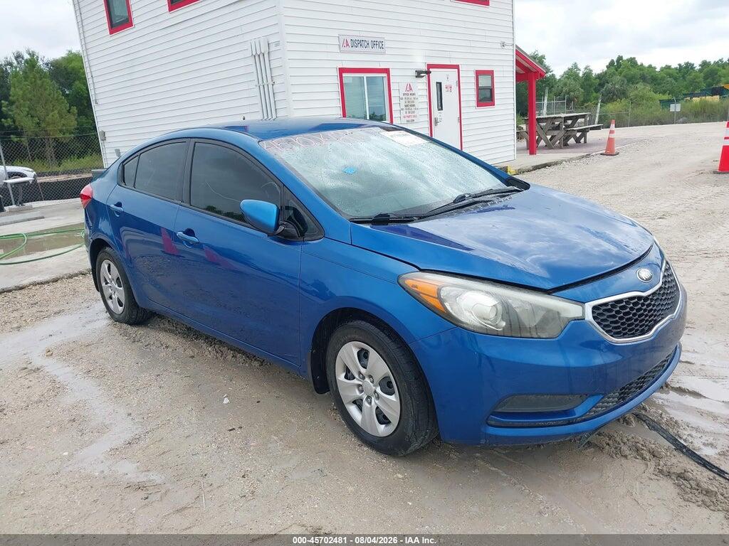KNAFK4A68E5061277 2014 KIA FORTE photo no. 1