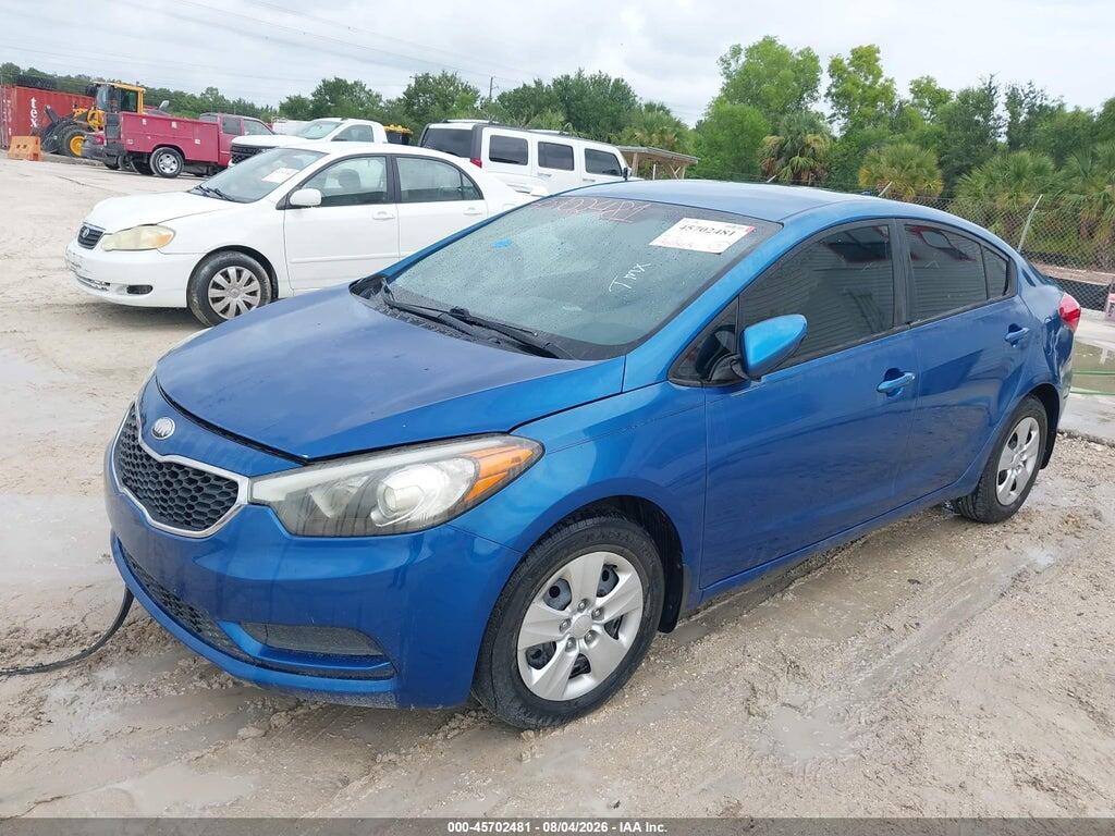 KNAFK4A68E5061277 2014 KIA FORTE photo no. 2