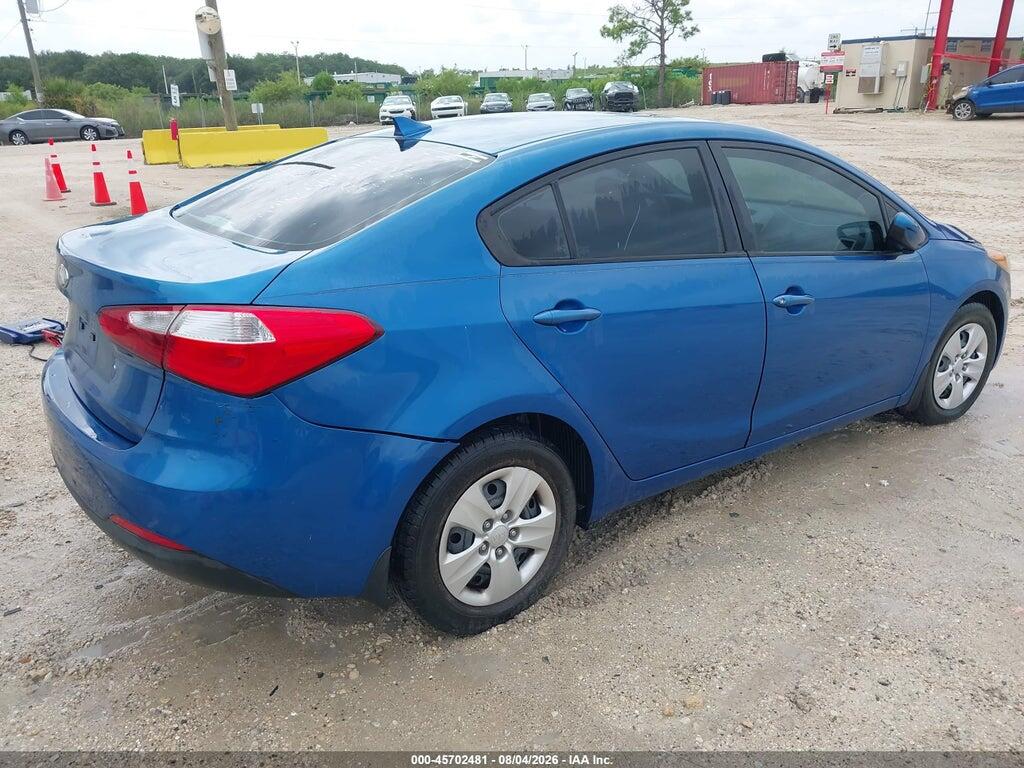 KNAFK4A68E5061277 2014 KIA FORTE photo no. 4