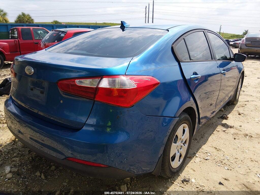 KNAFK4A68E5061277 2014 KIA FORTE photo no. 6