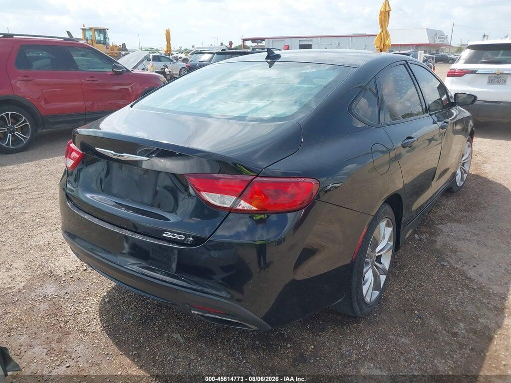 1C3CCCBB0FN716756 2015 CHRYSLER 200 photo no. 4