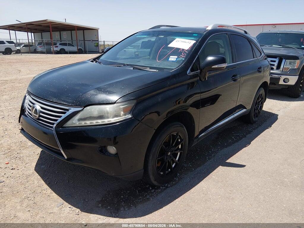 2T2BK1BA2DC223937 2013 LEXUS RX 350 photo no. 2