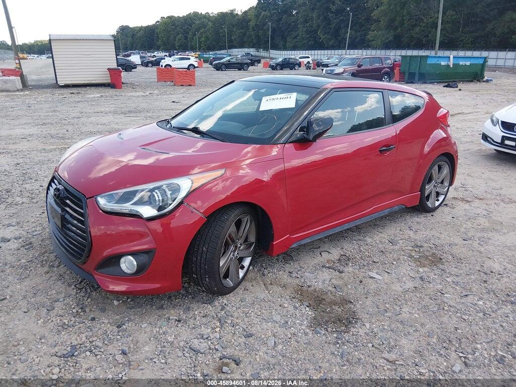 KMHTC6AEXDU095789 2013 HYUNDAI VELOSTER photo no. 2