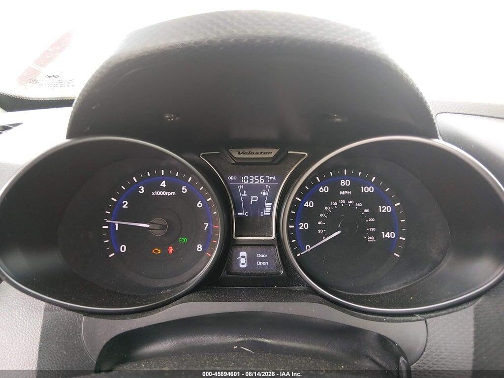 KMHTC6AEXDU095789 2013 HYUNDAI VELOSTER photo no. 7