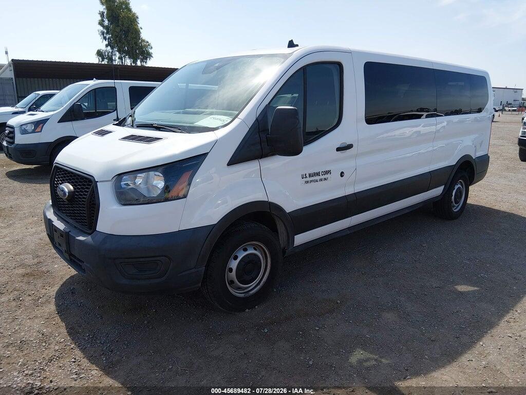1FBAX2Y86MKB03718 2021 FORD TRANSIT-350 PASSENGER VAN photo no. 2