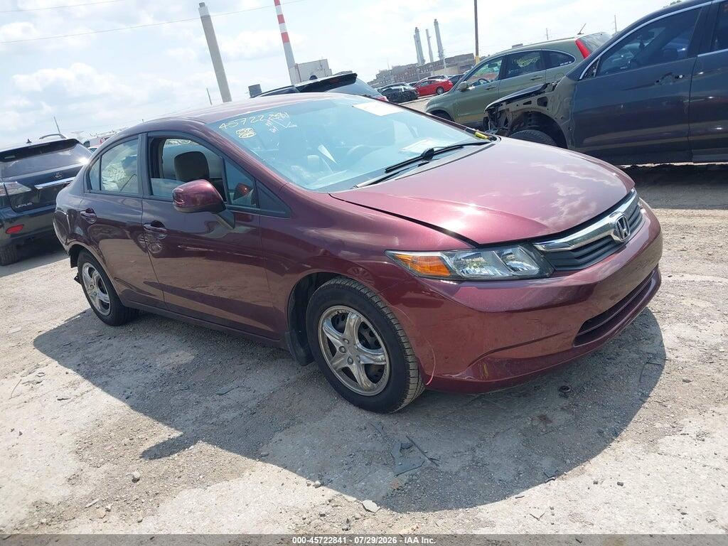 19XFB2F59CE062706 2012 HONDA CIVIC photo no. 1