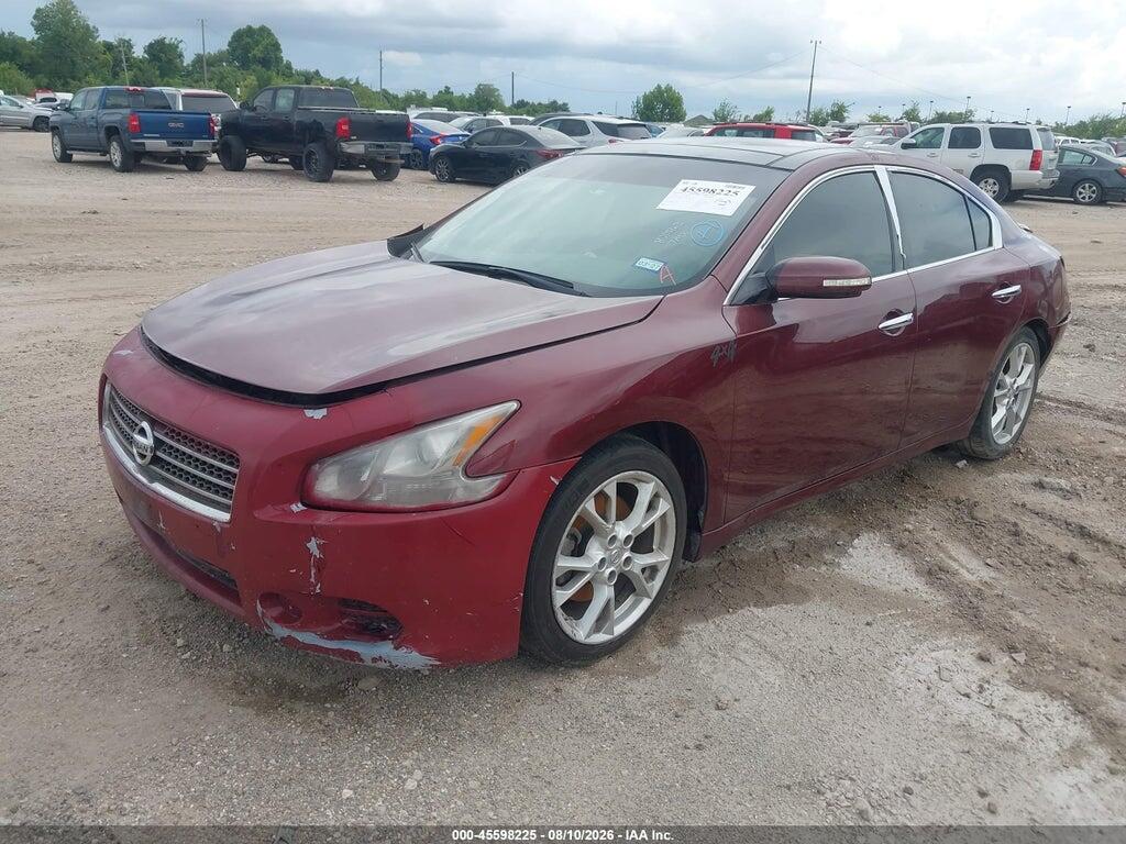 1N4AA5AP1CC821563 2012 NISSAN MAXIMA photo no. 2