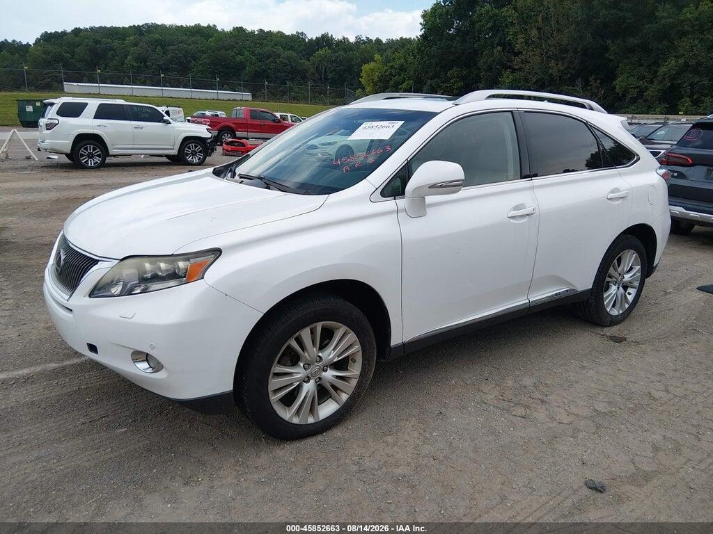 JTJBC1BA4B2422983 2011 LEXUS RX 450H photo no. 2