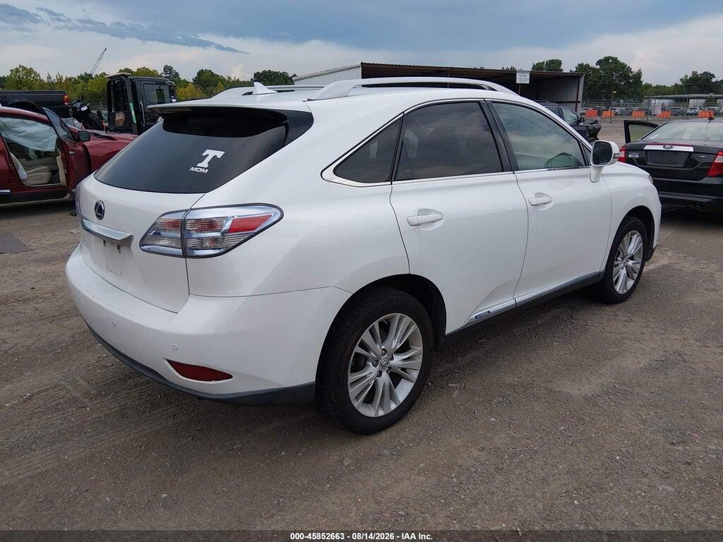 JTJBC1BA4B2422983 2011 LEXUS RX 450H photo no. 4