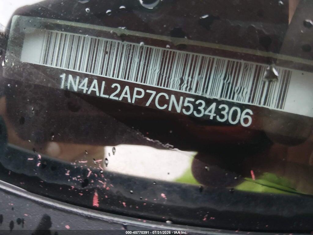 1N4AL2AP7CN534306 2012 NISSAN ALTIMA photo no. 9