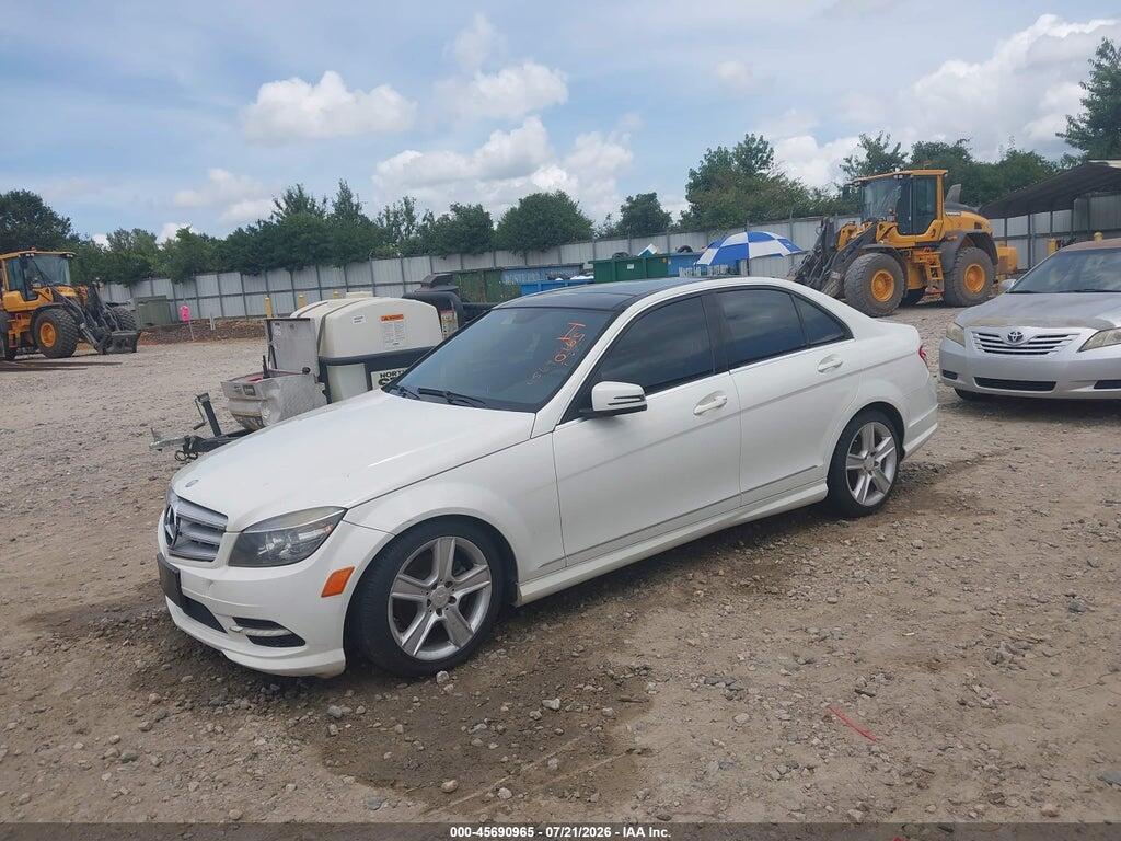 WDDGF8BB8BR141574 2011 MERCEDES-BENZ C 300 photo no. 2