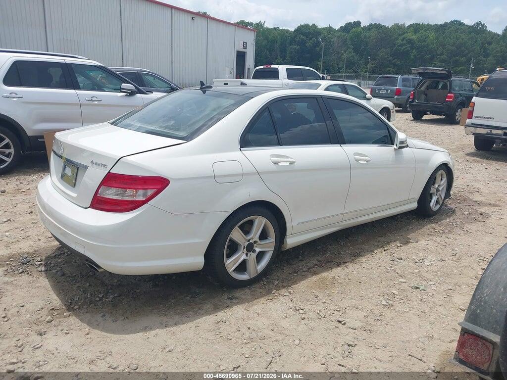 WDDGF8BB8BR141574 2011 MERCEDES-BENZ C 300 photo no. 4