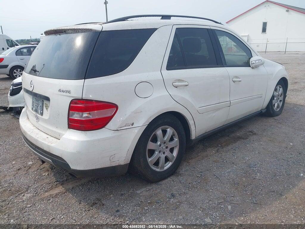 4JGBB86E66A106150 2006 MERCEDES-BENZ ML 350 photo no. 4