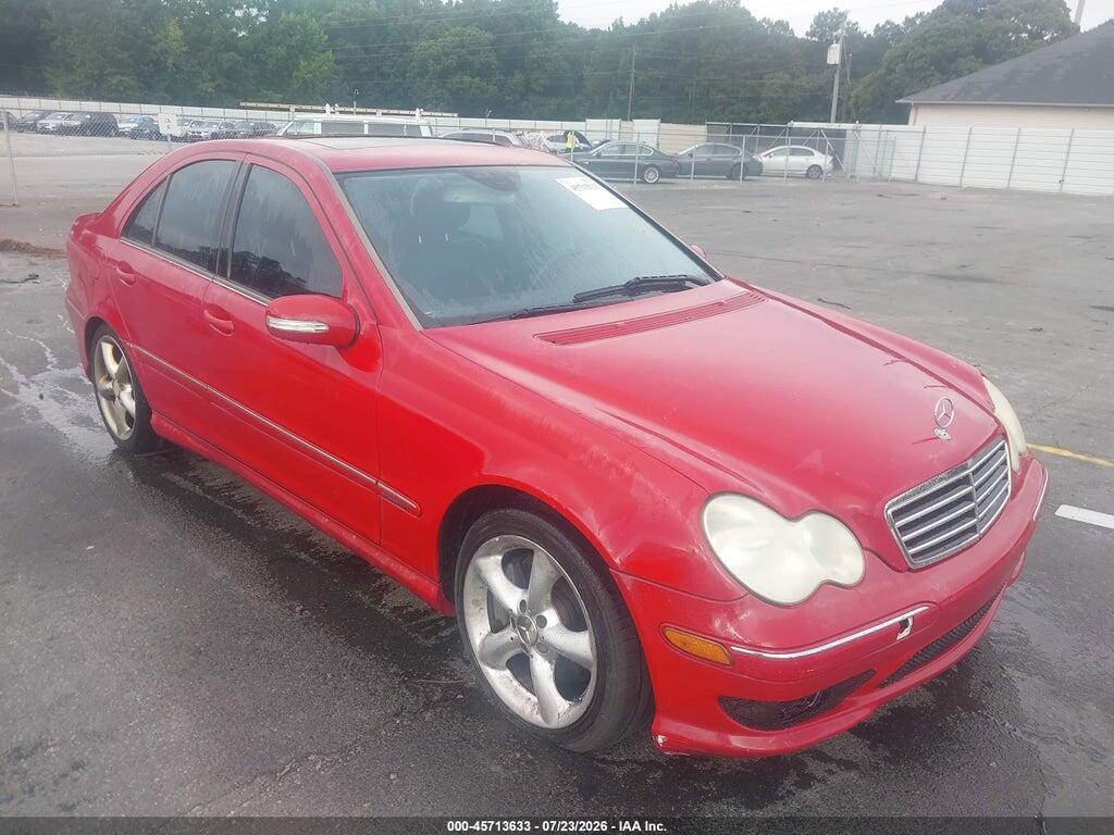 2006 MERCEDES-BENZ C 230 WDBRF52H66F782492