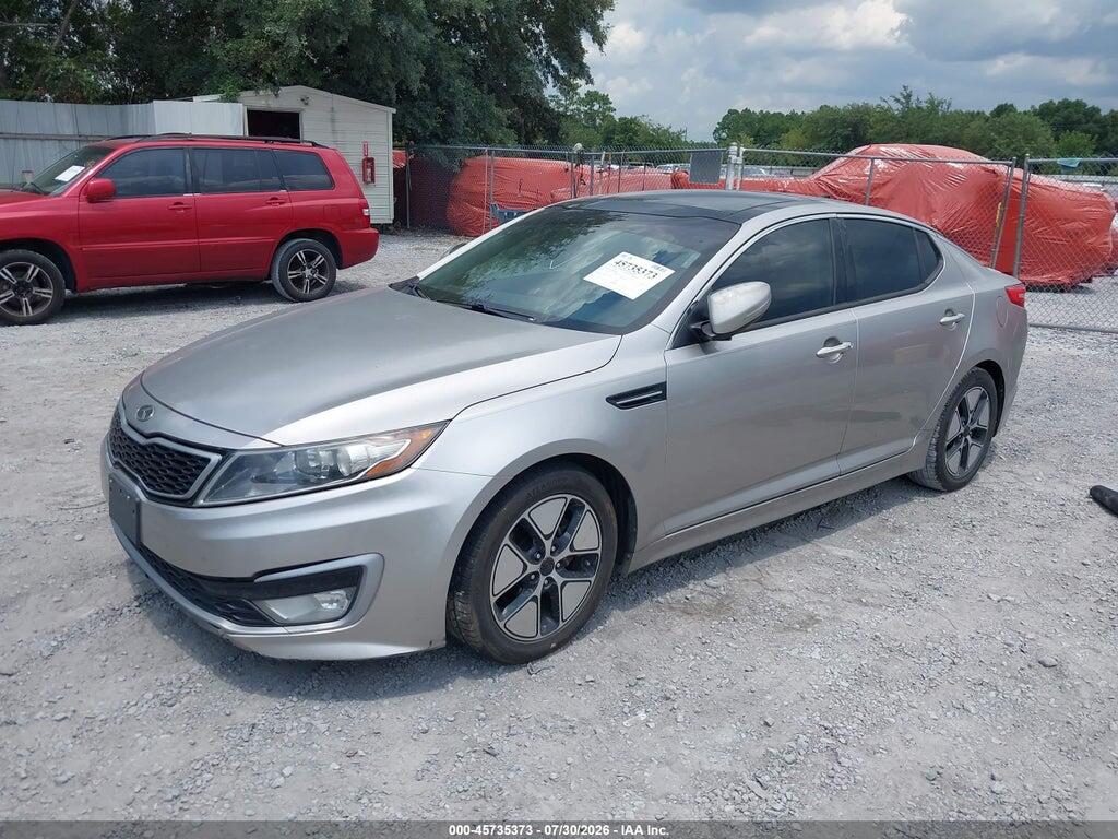 KNAGM4AD8B5000360 2011 KIA OPTIMA HYBRID photo no. 2