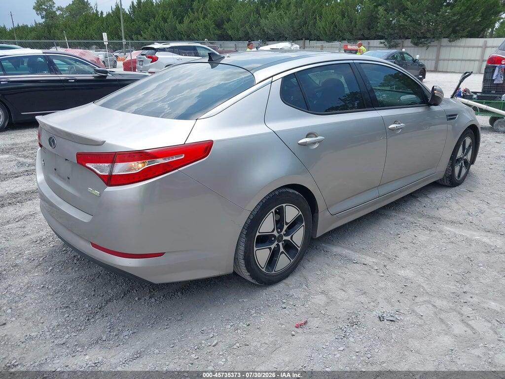 KNAGM4AD8B5000360 2011 KIA OPTIMA HYBRID photo no. 4