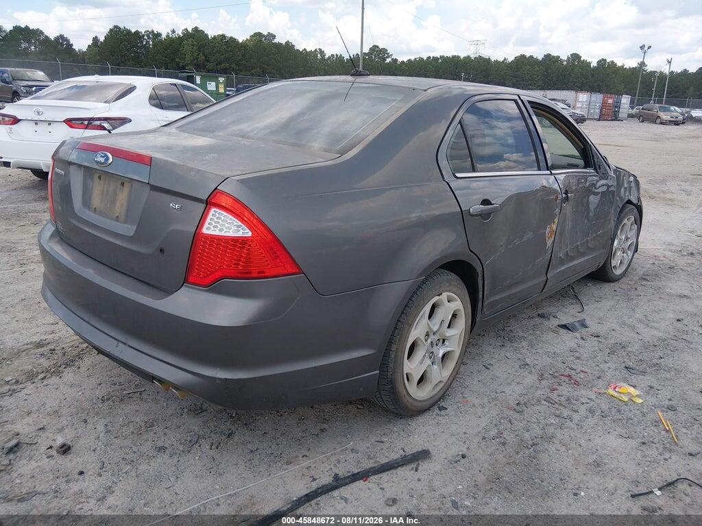 3FAHP0HA6BR257149 2011 FORD FUSION photo no. 4