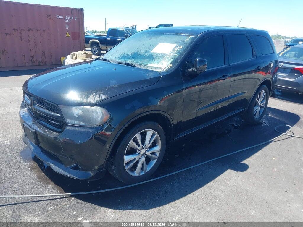 1C4SDJCT3CC138546 2012 DODGE DURANGO photo no. 2