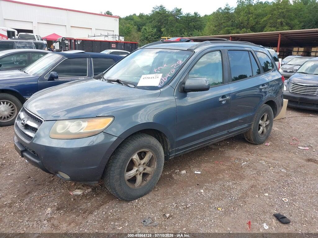 5NMSG13D67H064028 2007 HYUNDAI SANTA FE photo no. 2