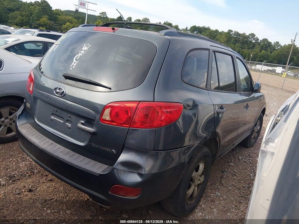 5NMSG13D67H064028 2007 HYUNDAI SANTA FE photo no. 4