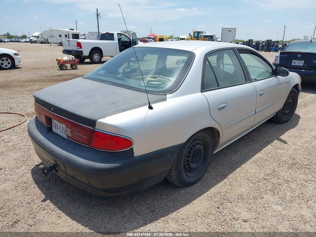 2G4WS52JX31212108 2003 BUICK CENTURY photo no. 4