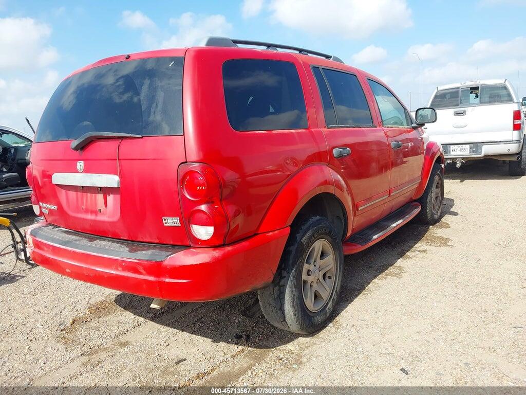 1D8HD58D25F598500 2005 DODGE DURANGO photo no. 4