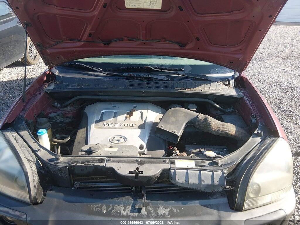 KM8JN12D85U080669 2005 HYUNDAI TUCSON photo no. 10