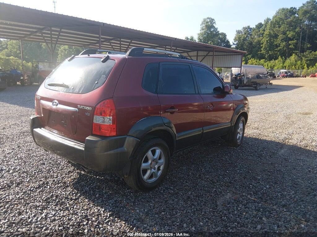KM8JN12D85U080669 2005 HYUNDAI TUCSON photo no. 4