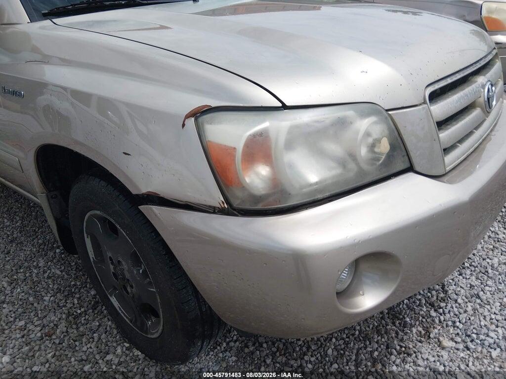 JTEDP21A650047293 2005 TOYOTA HIGHLANDER photo no. 6