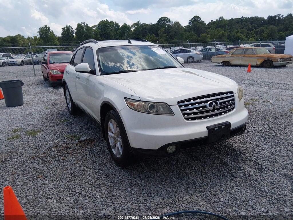 2005 INFINITI FX35 JNRAS08W45X221123