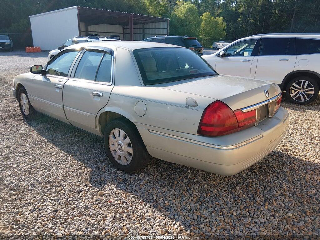 2MEFM75W95X625041 2005 MERCURY GRAND MARQUIS photo no. 3