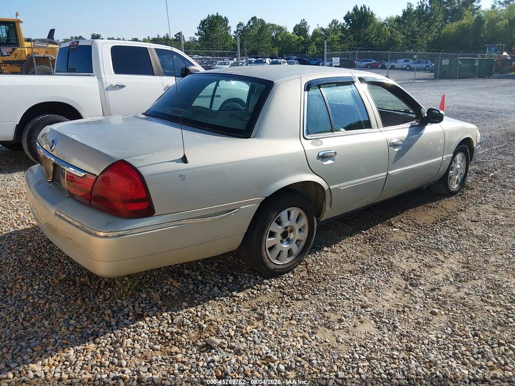 2MEFM75W95X625041 2005 MERCURY GRAND MARQUIS photo no. 4