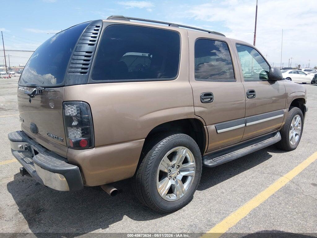 1GNEC13VX4R268489 2004 CHEVROLET TAHOE photo no. 4