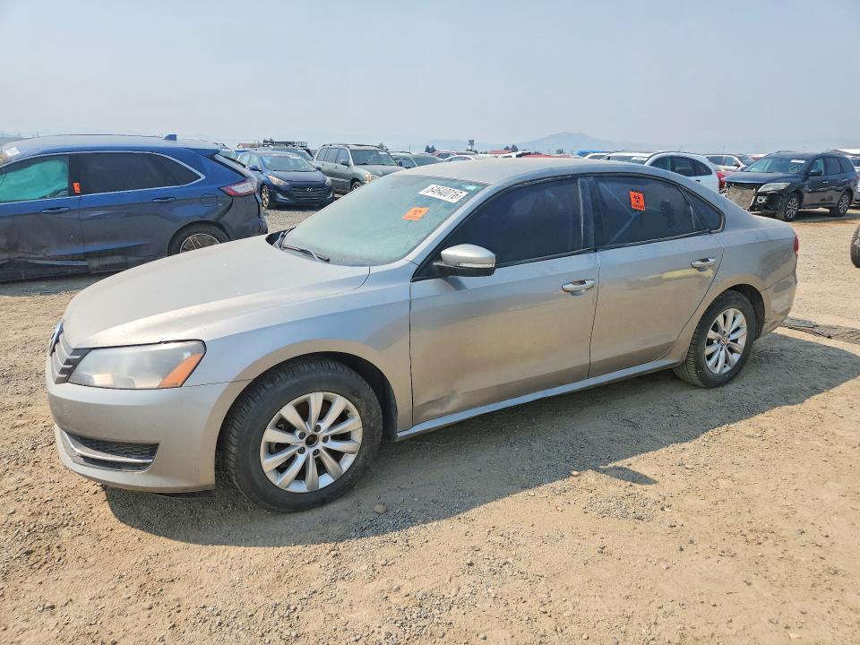 2012 VOLKSWAGEN PASSAT 1VWAH7A32CC080237