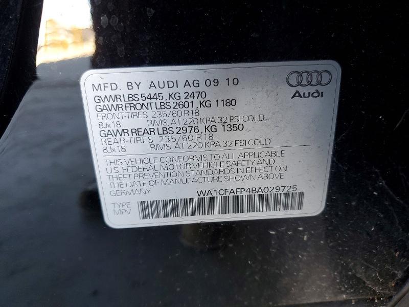 2011 AUDI Q5 PREMIUM — Фото 13 из 13