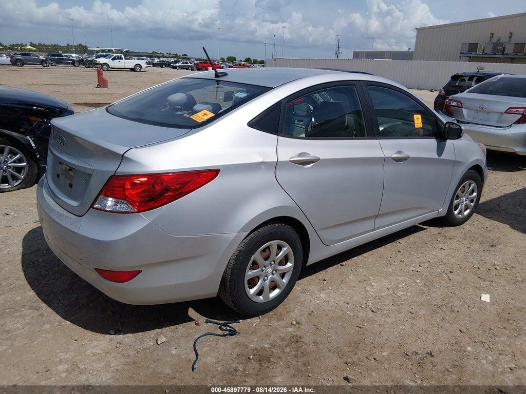 KMHCT4AE5EU749989 2014 HYUNDAI ACCENT photo no. 4