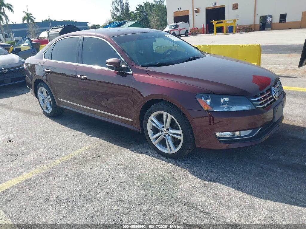 1VWCN7A39EC093748 2014 VOLKSWAGEN PASSAT photo no. 1
