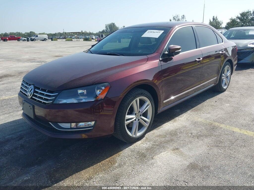 1VWCN7A39EC093748 2014 VOLKSWAGEN PASSAT photo no. 2