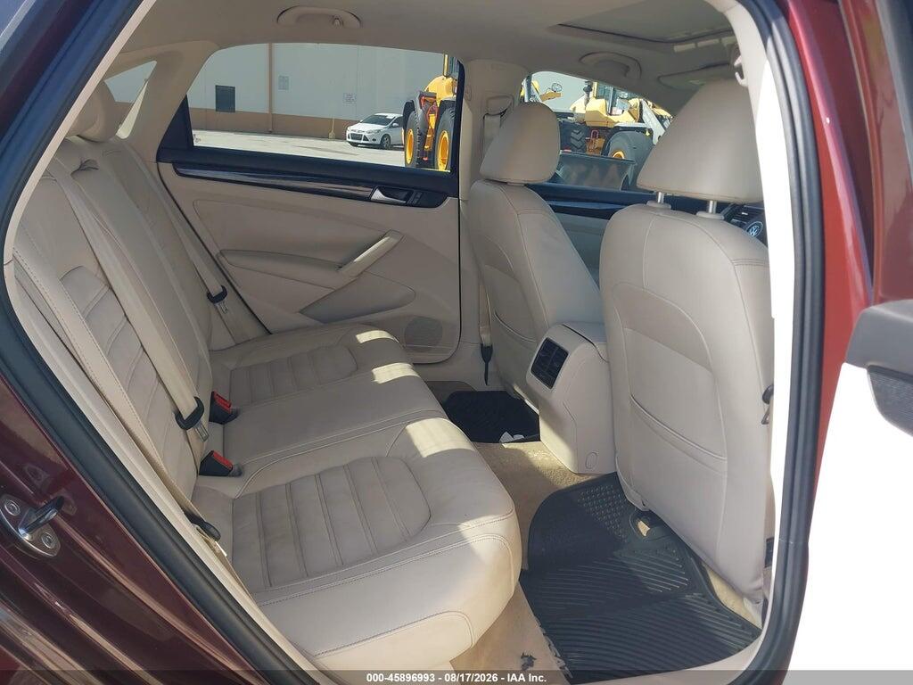 1VWCN7A39EC093748 2014 VOLKSWAGEN PASSAT photo no. 8