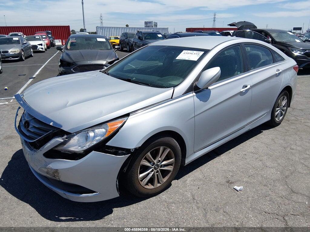 5NPEB4AC8EH848248 2014 HYUNDAI SONATA photo no. 2
