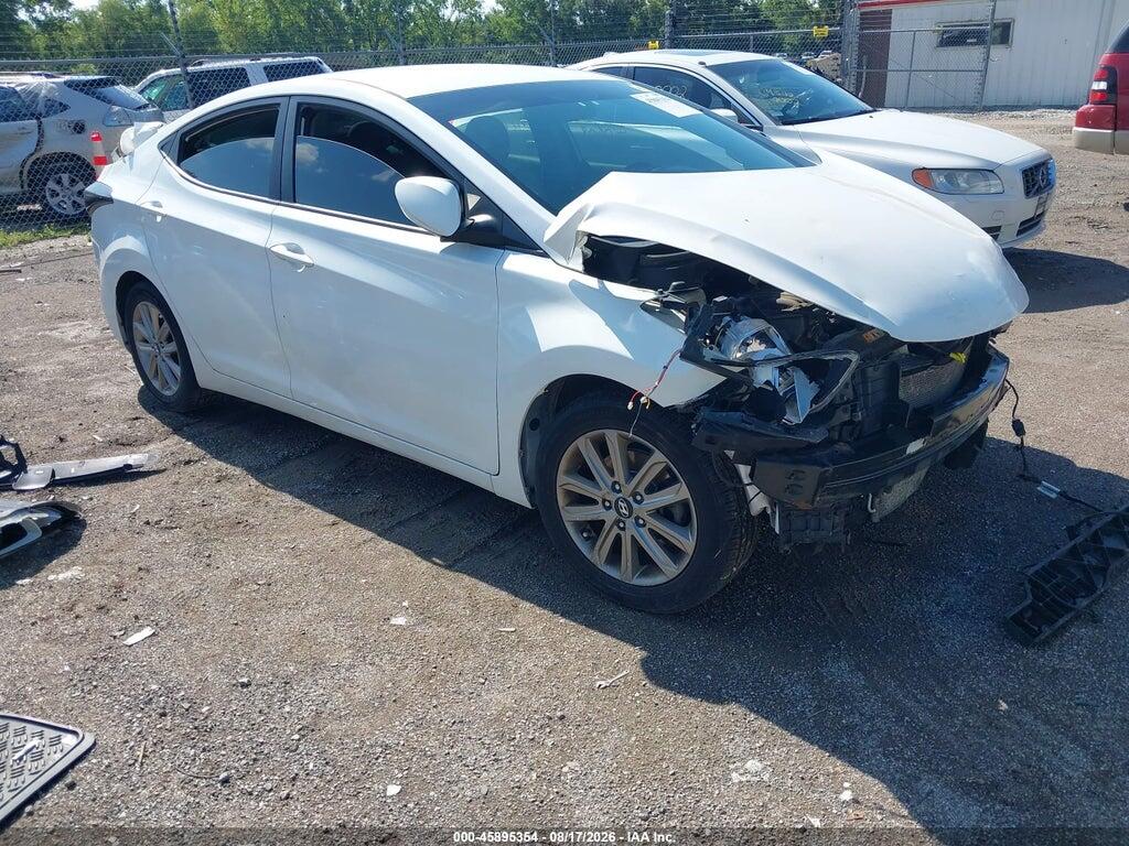 5NPDH4AE7EH498803 2014 HYUNDAI ELANTRA photo no. 1
