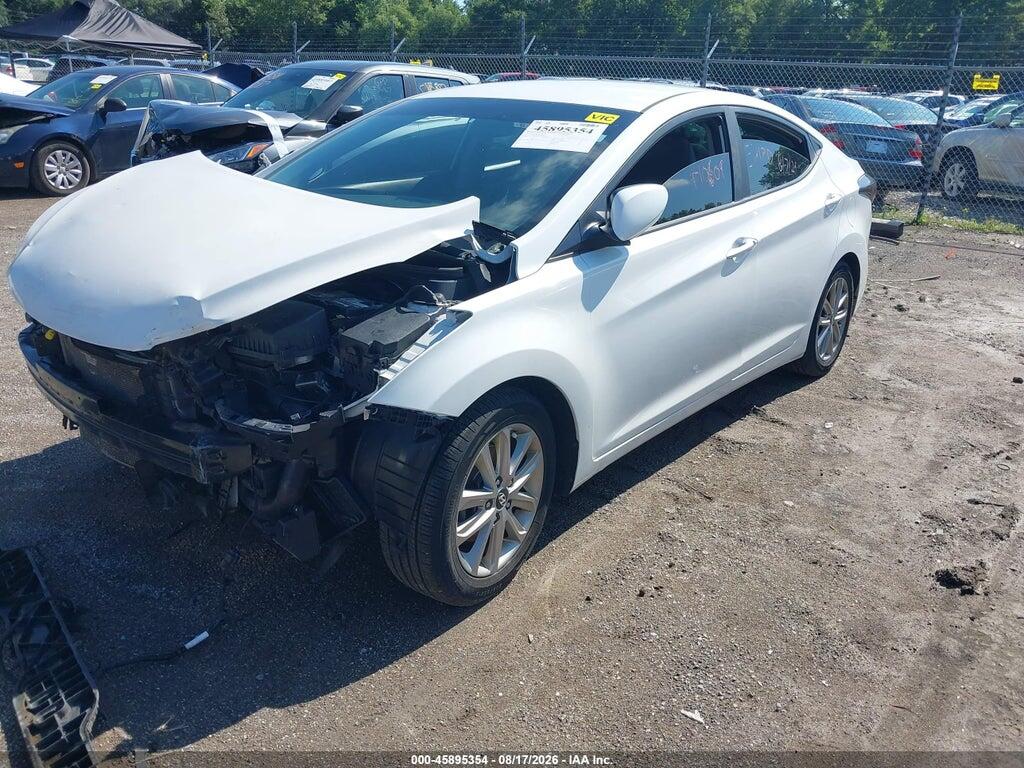 5NPDH4AE7EH498803 2014 HYUNDAI ELANTRA photo no. 2