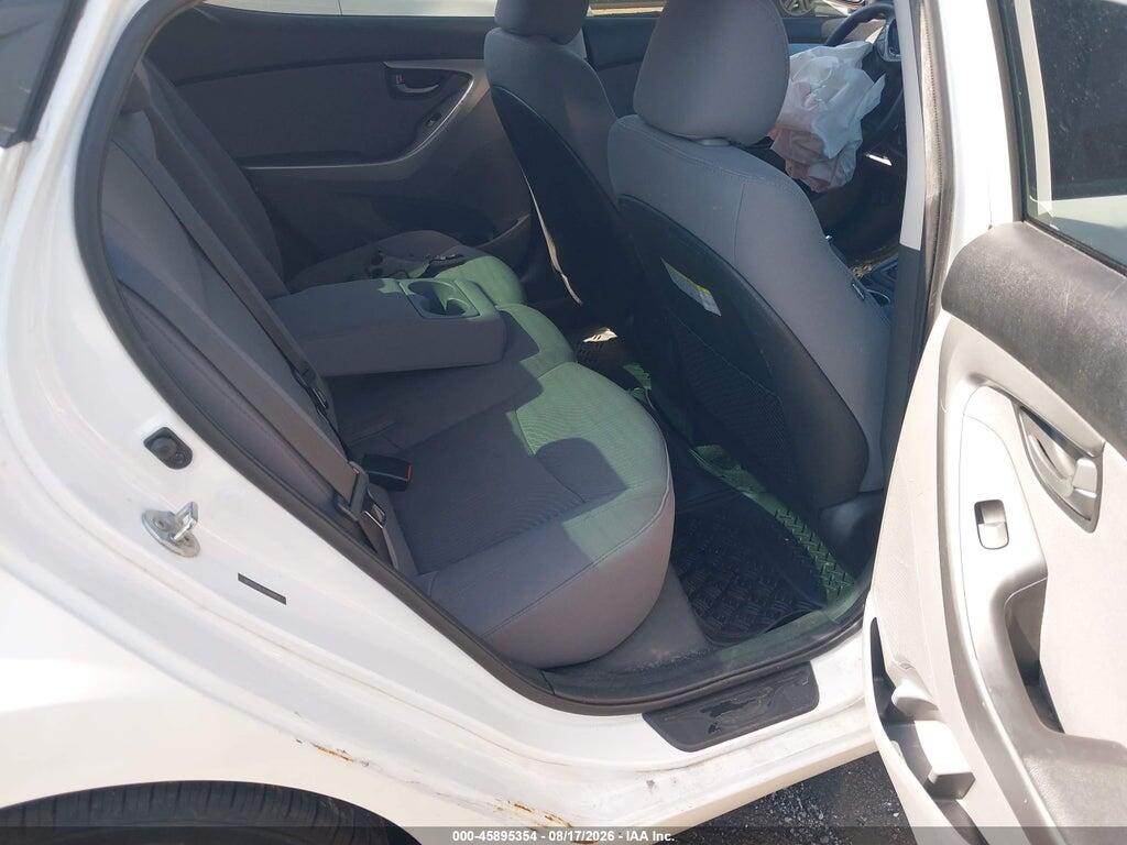 5NPDH4AE7EH498803 2014 HYUNDAI ELANTRA photo no. 8